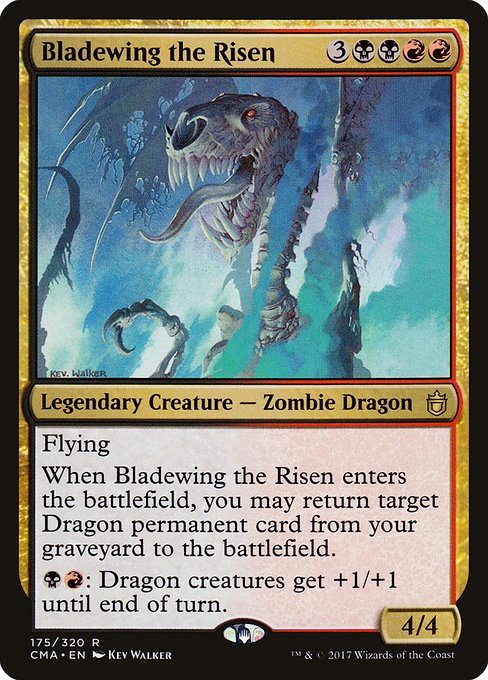 Commander Anthology - 175 - Bladewing the Risen - Rare - BR - Non-foil