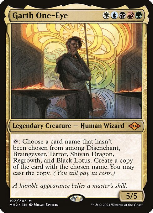 Modern Horizons 2 - 197 - Garth One-Eye - Mythic - Multi - Non-foil