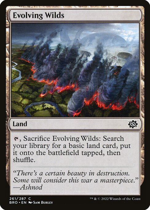 The Brothers' War - 261 - Evolving Wilds - Common - C - Non-foil