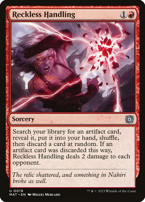 March of the Machine: The Aftermath - 19 - Reckless Handling - Uncommon - R - Non-foil