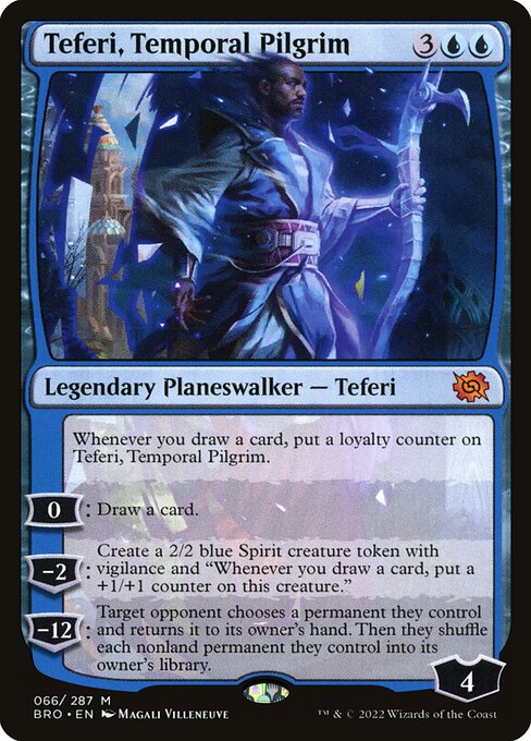 The Brothers' War - 66 - Teferi, Temporal Pilgrim - Mythic - U - Non-foil