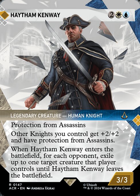 Assassin's Creed - 147 - Haytham Kenway - Rare - WU - Foil