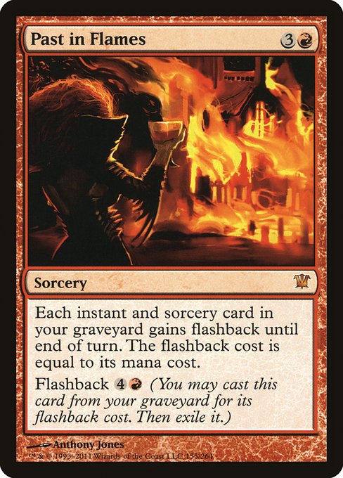 Innistrad - 155 - Past in Flames - Mythic - R - Non-foil