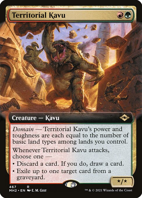 Modern Horizons 2 - 467 - Territorial Kavu - Rare - RG - Non-foil
