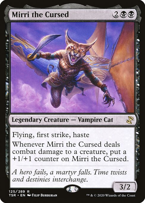 Time Spiral Remastered - 125 - Mirri the Cursed - Rare - B - Foil