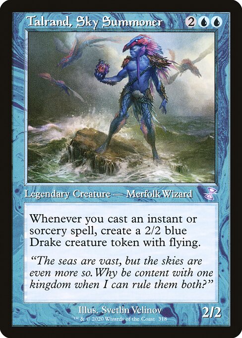Time Spiral Remastered - 318 - Talrand, Sky Summoner - Special - U - Non-foil