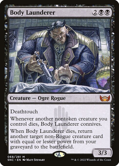 Streets of New Capenna - 68 - Body Launderer - Mythic - B - Non-foil