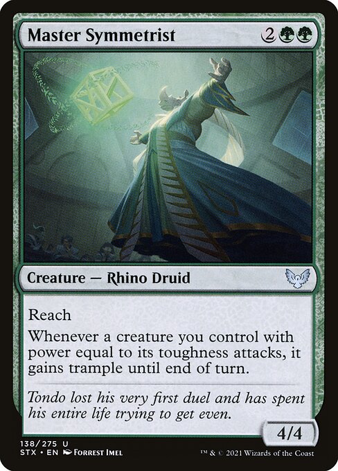 Strixhaven: School of Mages - 138 - Master Symmetrist - Uncommon - G - Non-foil