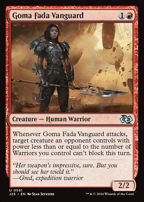 Foundations Jumpstart - 561 - Goma Fada Vanguard - Uncommon - R - Non-foil