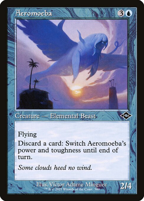 Modern Horizons 2 - 389 - Aeromoeba - Common - U - Foil