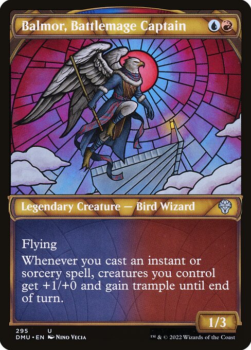 Dominaria United - 295 - Balmor, Battlemage Captain - Uncommon - UR - Foil