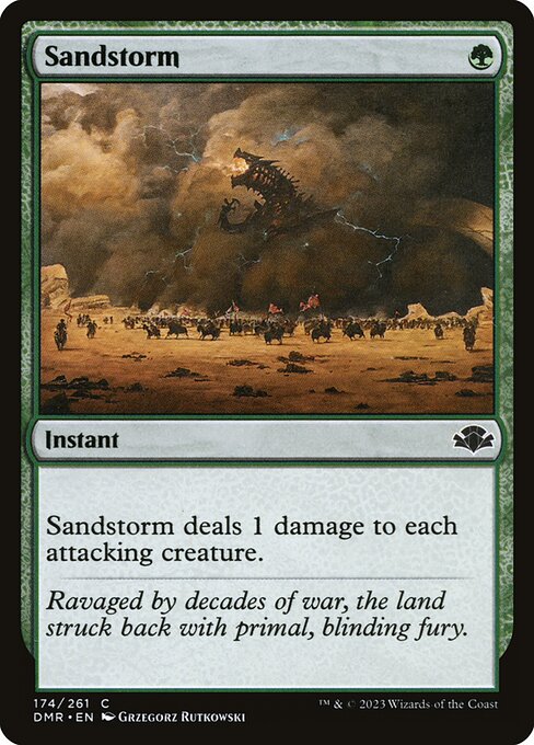 Dominaria Remastered - 174 - Sandstorm - Common - G - Non-foil