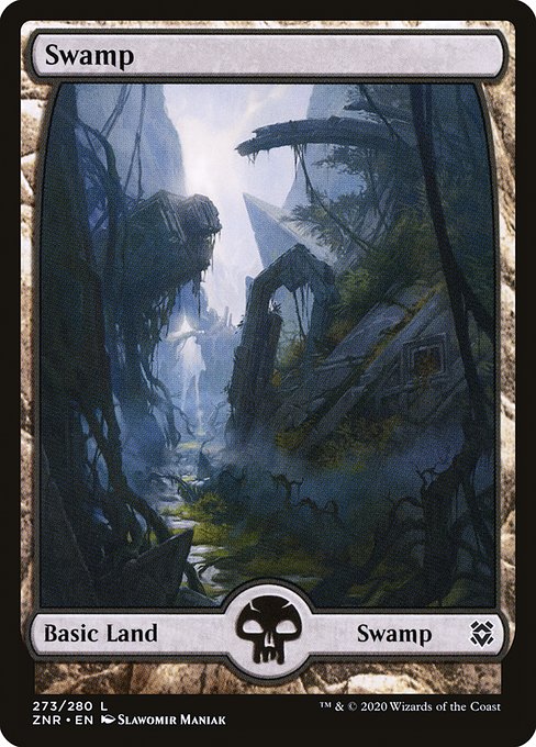 Zendikar Rising - 273 - Swamp - Common - C - Foil