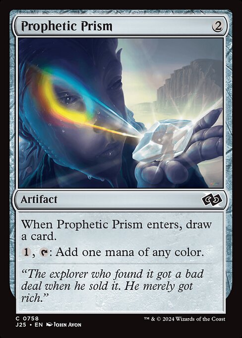Foundations Jumpstart - 758 - Prophetic Prism - Common - C - Non-foil