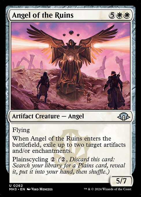 Modern Horizons 3 - 262 - Angel of the Ruins - Uncommon - W - Non-foil