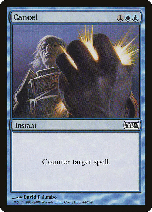 Magic 2010 - 44 - Cancel - Common - U - Non-foil