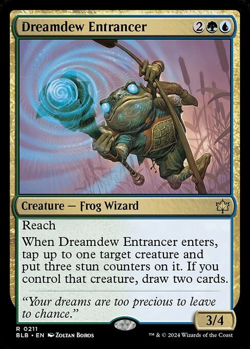 Bloomburrow - 211 - Dreamdew Entrancer - Rare - UG - Non-foil