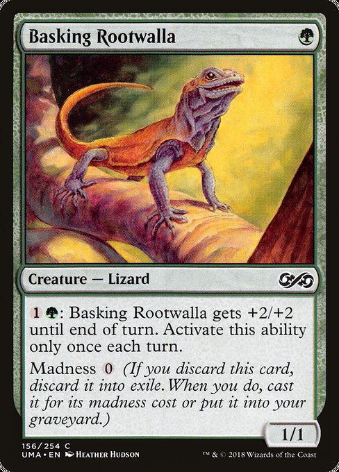 Ultimate Masters - 156 - Basking Rootwalla - Common - G - Non-foil
