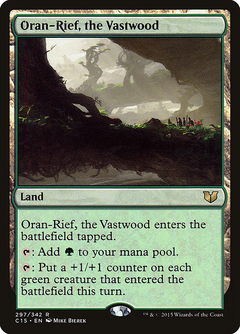 Commander 2015 - 297 - Oran-Rief, the Vastwood - Rare - C - Non-foil