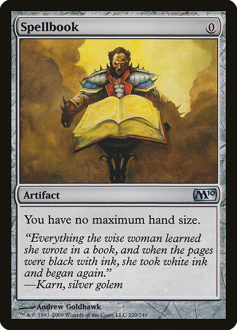 Magic 2010 - 220 - Spellbook - Uncommon - C - Non-foil