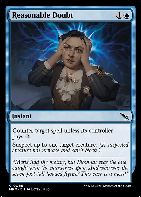 Murders at Karlov Manor - 69 - Reasonable Doubt - Common - U - Non-foil