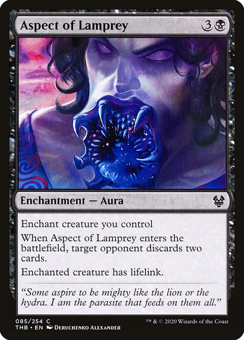 Theros Beyond Death - 85 - Aspect of Lamprey - Common - B - Non-foil