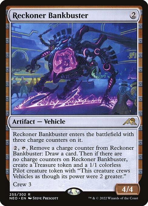 Kamigawa: Neon Dynasty - 255 - Reckoner Bankbuster - Rare - C - Non-foil