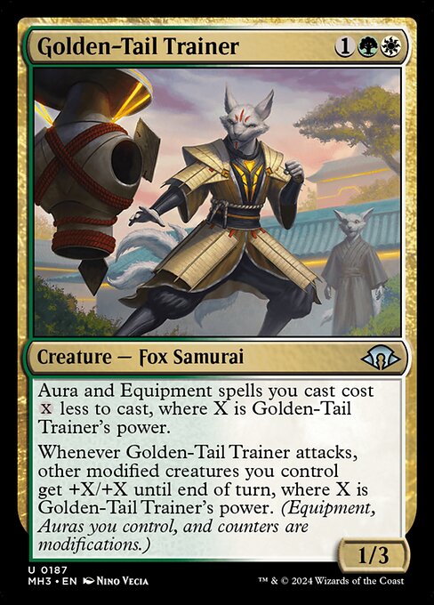 Modern Horizons 3 - 187 - Golden-Tail Trainer - Uncommon - WG - Non-foil
