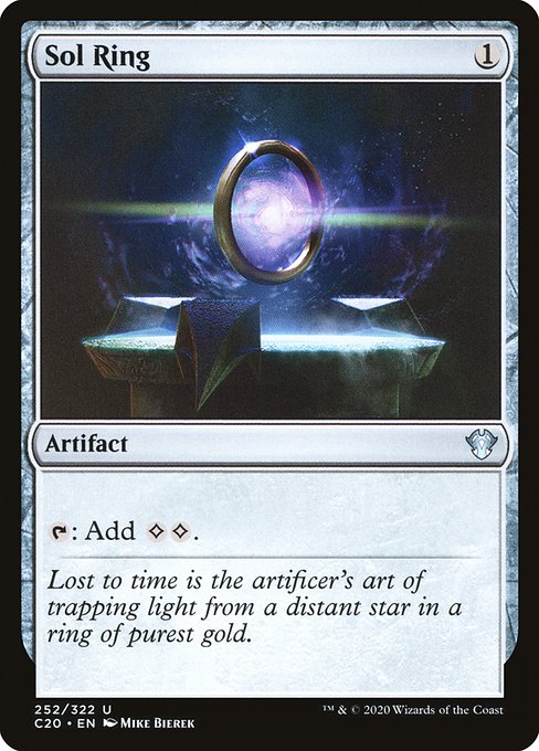 Commander 2020 - 252 - Sol Ring - Uncommon - C - Non-foil