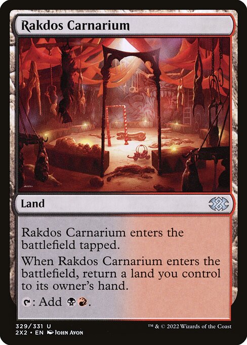 Double Masters 2022 - 329 - Rakdos Carnarium - Uncommon - C - Foil