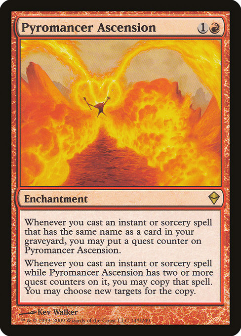Zendikar - 143 - Pyromancer Ascension - Rare - R - Non-foil
