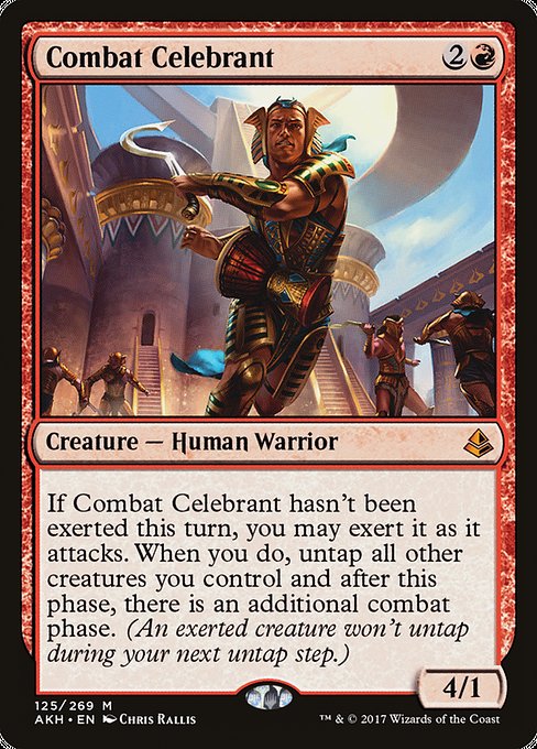 Amonkhet - 125 - Combat Celebrant - Mythic - R - Foil