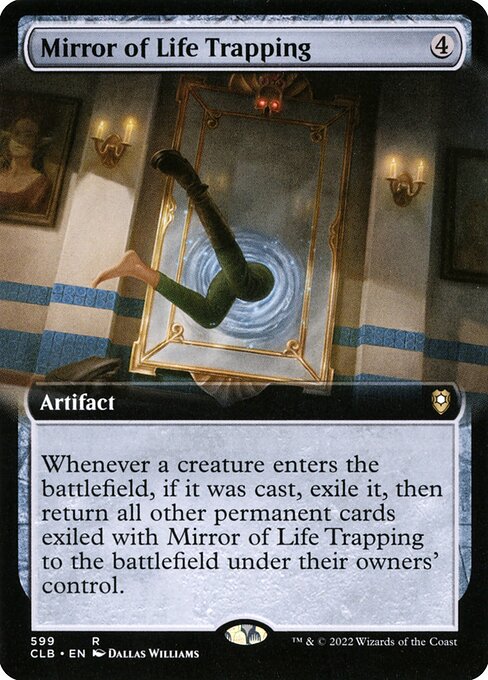 Commander Legends: Battle for Baldur's Gate - 599 - Mirror of Life Trapping - Rare - C - Foil
