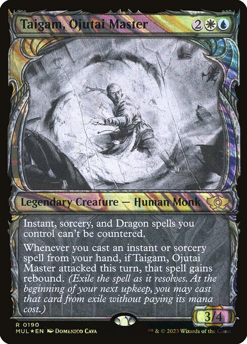 Multiverse Legends - 190 - Taigam, Ojutai Master - Rare - WU - Foil