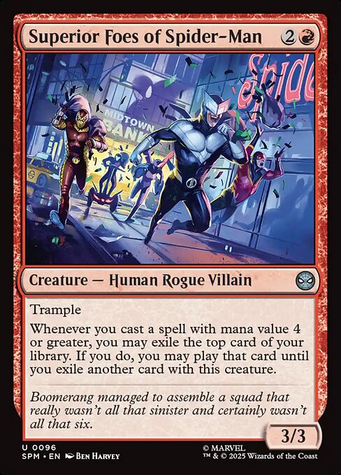 Marvel's Spider-Man - 96 - Superior Foes of Spider-Man - Uncommon - R - Non-foil