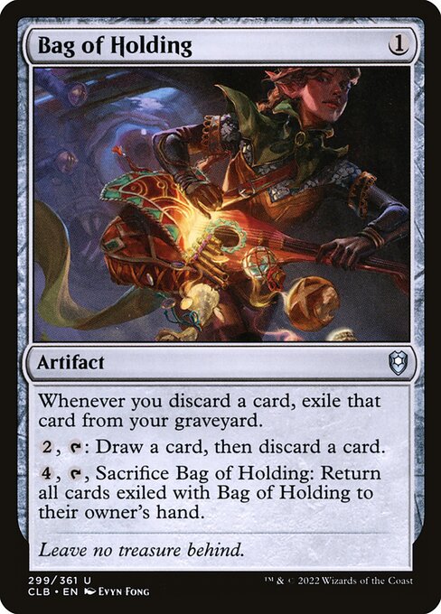 Commander Legends: Battle for Baldur's Gate - 299 - Bag of Holding - Uncommon - C - Non-foil