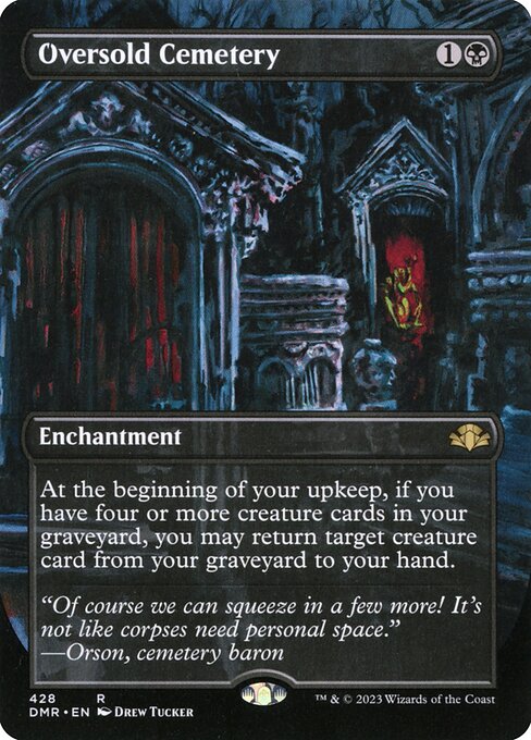 Dominaria Remastered - 428 - Oversold Cemetery - Rare - B - Non-foil