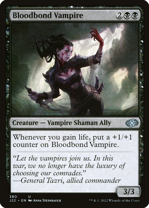 Jumpstart 2022 - 380 - Bloodbond Vampire - Uncommon - B - Non-foil