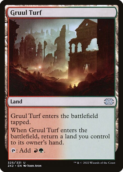 Double Masters 2022 - 325 - Gruul Turf - Uncommon - C - Non-foil