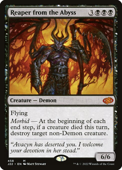 Jumpstart 2022 - 458 - Reaper from the Abyss - Mythic - B - Non-foil