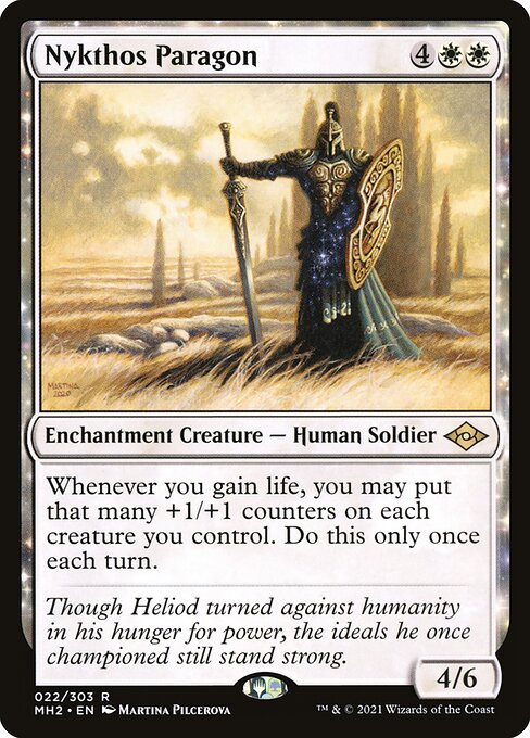 Modern Horizons 2 - 22 - Nykthos Paragon - Rare - W - Foil