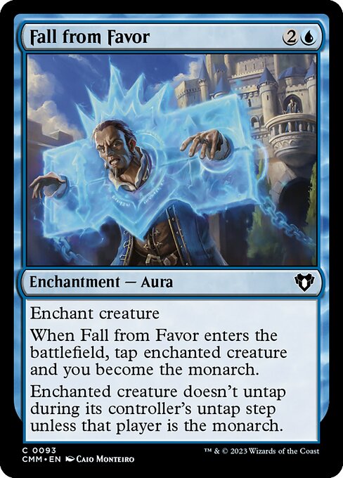 Commander Masters - 93 - Fall from Favor - Common - U - Non-foil