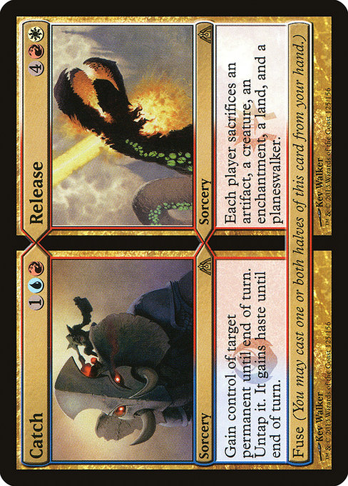 Dragon's Maze - 125 - Catch // Release - Rare - Multi - Non-foil