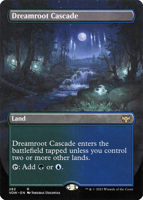 Innistrad: Crimson Vow - 282 - Dreamroot Cascade - Rare - C - Foil
