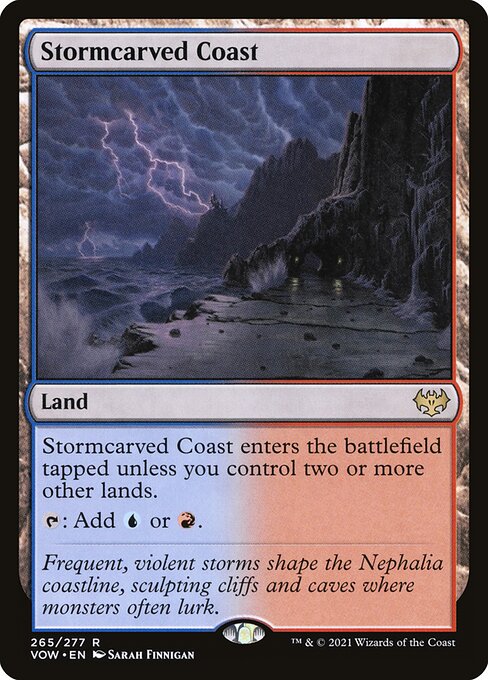 Innistrad: Crimson Vow - 265 - Stormcarved Coast - Rare - C - Non-foil
