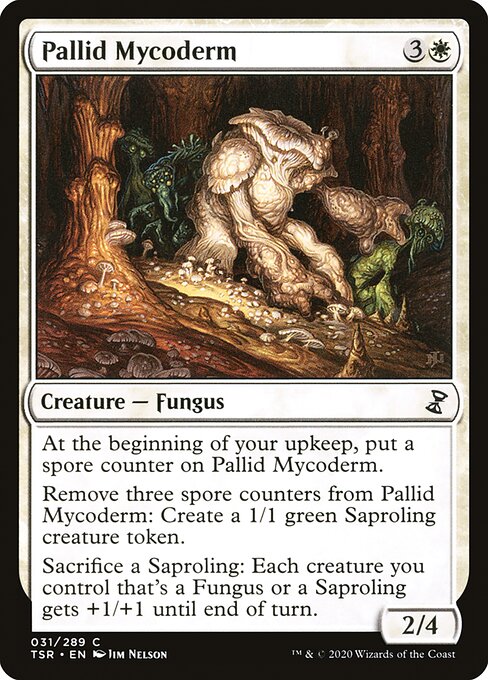 Time Spiral Remastered - 31 - Pallid Mycoderm - Common - W - Non-foil