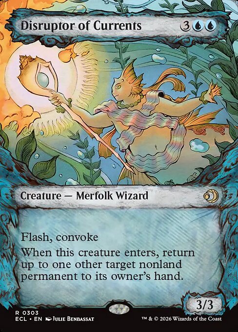 Lorwyn Eclipsed - 303 - Disruptor of Currents - Rare - U - Non-foil