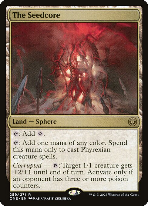 Phyrexia: All Will Be One - 259 - The Seedcore - Rare - C - Non-foil