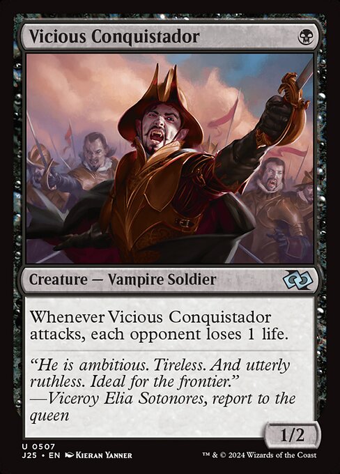 Foundations Jumpstart - 507 - Vicious Conquistador - Uncommon - B - Non-foil