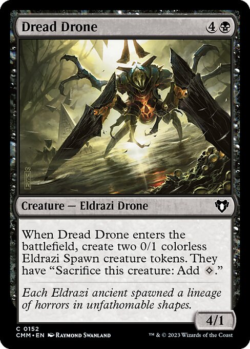 Commander Masters - 152 - Dread Drone - Common - B - Non-foil